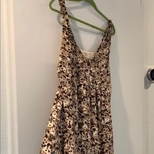 Light silk summer dress
